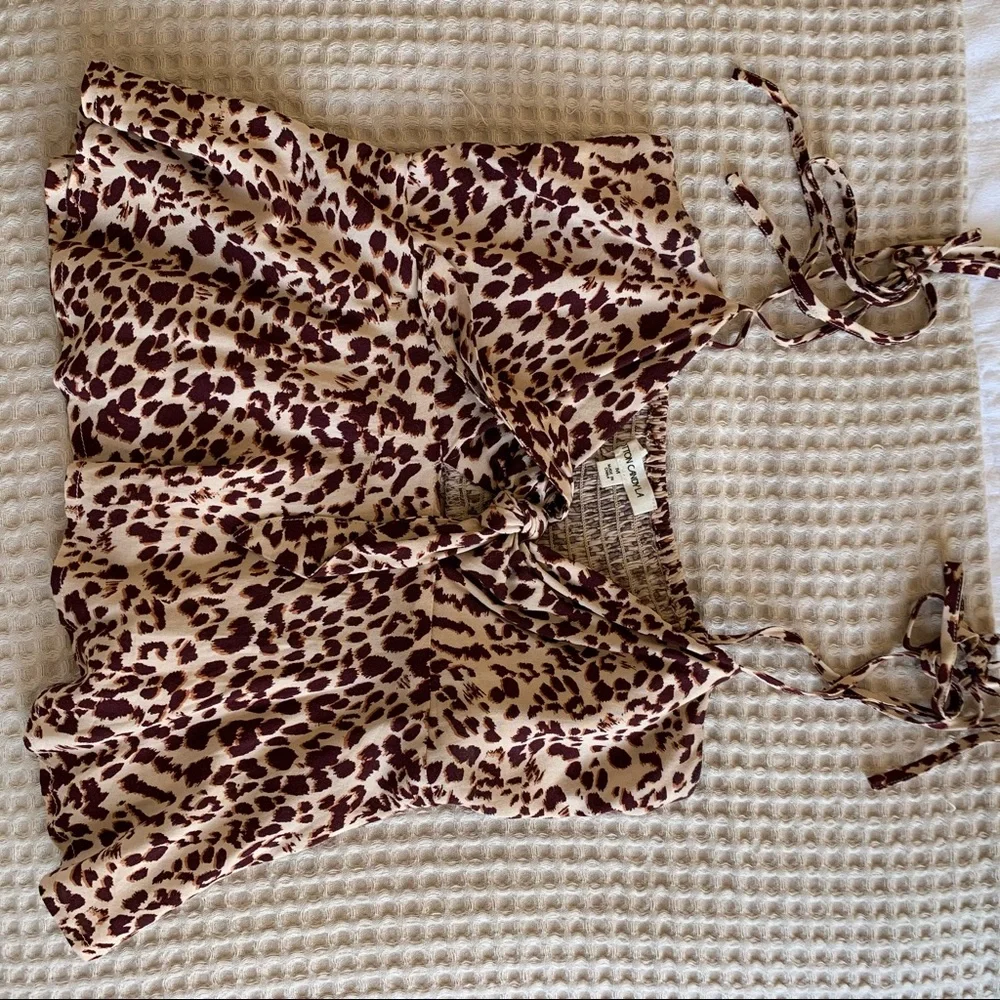 Cheetah Print Cotton Candy LA tank top - Picture 5 of 6